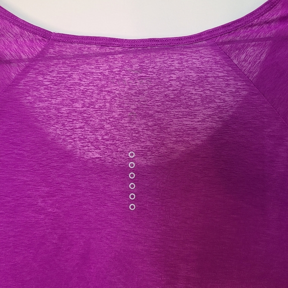 Nike - Purple Translucent Running Shirt - Size M - Picture 10 of 10